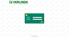 Desktop Screenshot of client.verlinde.com